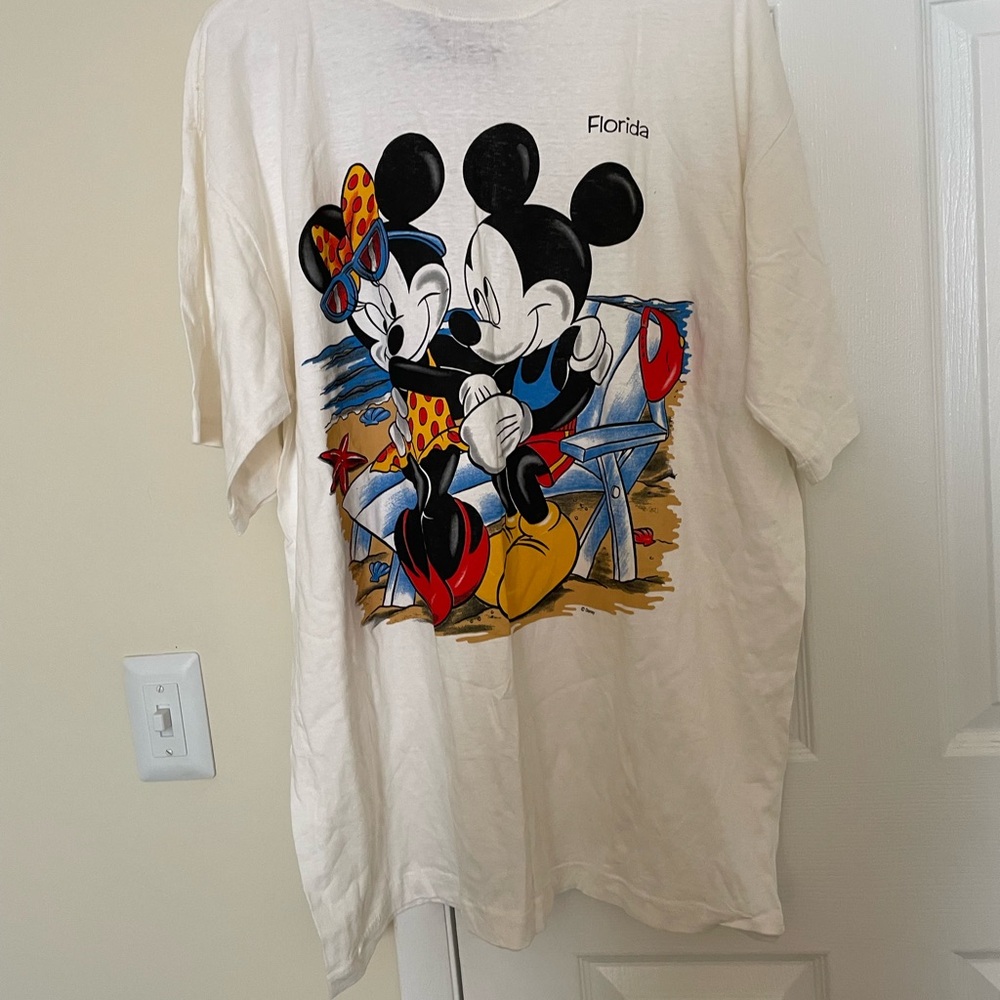 Mickey and Minnie Graphic T-Shirt Florida Mickey unlimited size XL new nwt
